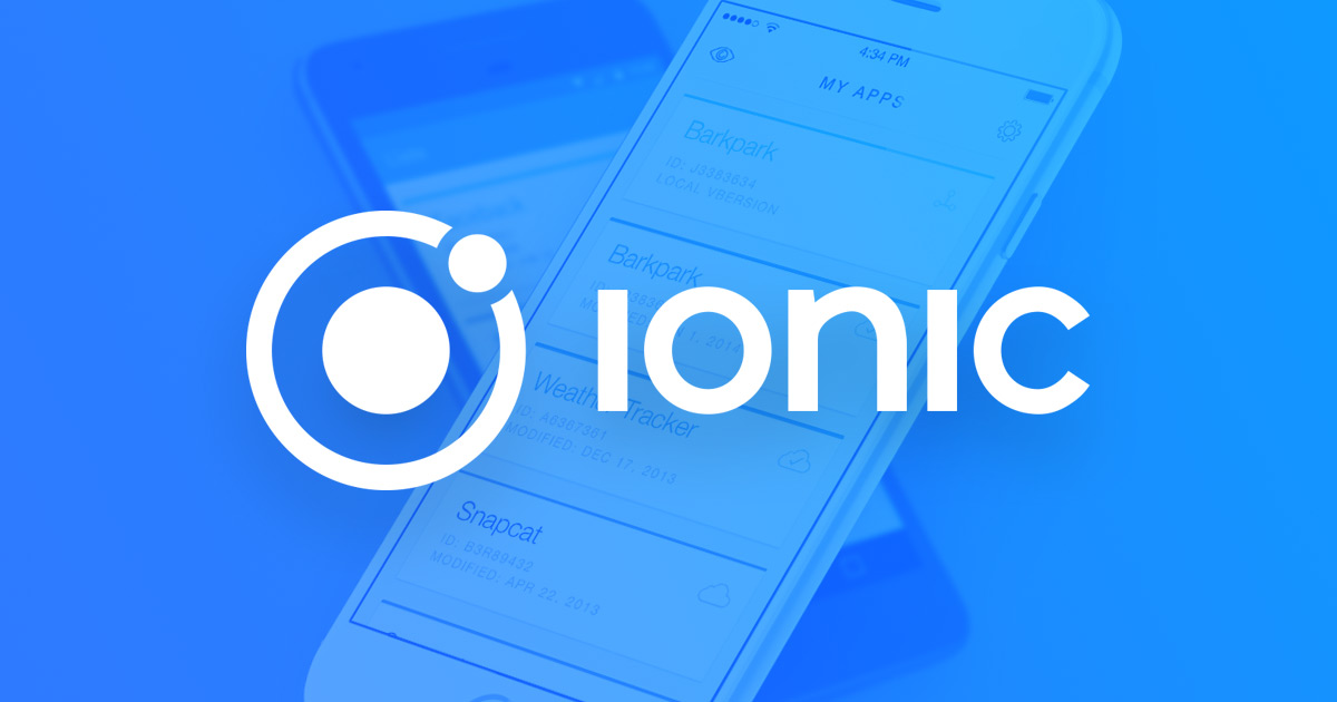 Ionic Framework Corp - Desarketing