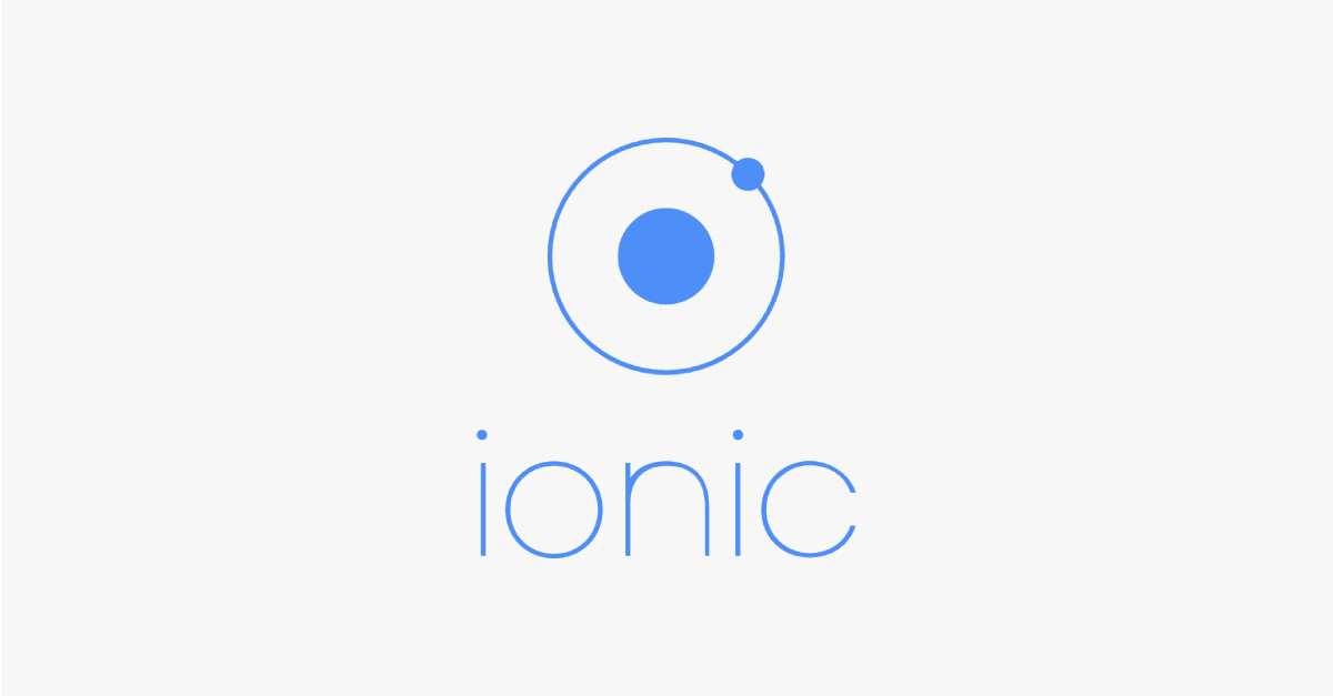 Ionic Framework Logo - Desarketing